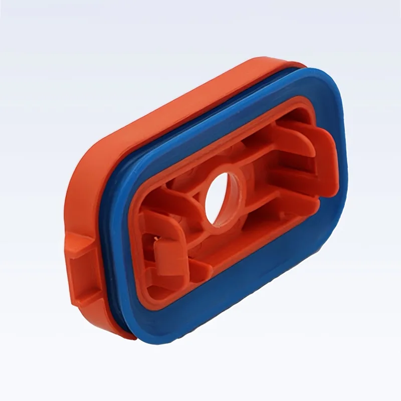 Bahagian Plastik Getah Silikon Cecair Overmolding